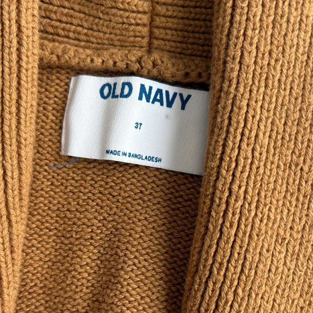 Old Navy Girls Camel Color Cardigan 3t